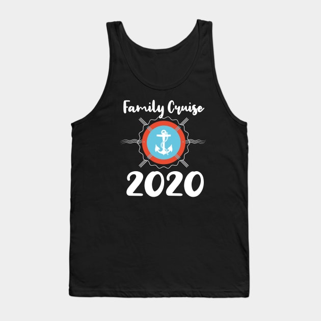 Family Cruise 2020 Matching Tshirt Tank Top by dconciente